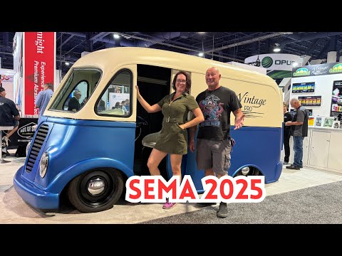 Видео: SEMA 2025! Исполняем последнее желание Джина Уинфилда, а Иэн доставляет недостающие части фургона...