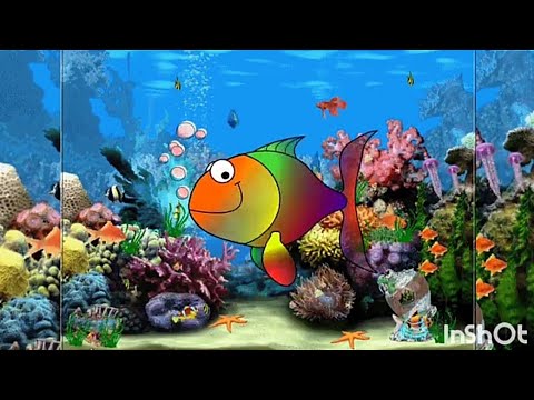 Видео: Малювання "Рибки в акваріумі" (за допомогою штампа) 🐠 Painting "Fish in the aquarium"