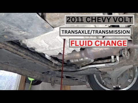 Видео: ЗАМЕНА ТРАНСМИССИОННОЙ ЖИДКОСТИ 4ET50 CHEVY VOLT 2011 ГОДА