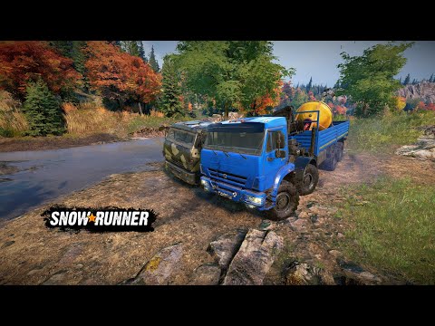 Видео: SnowRunner. Вашингтон #26. Поручения Горы Селтен Ривер ⭐ Игра+