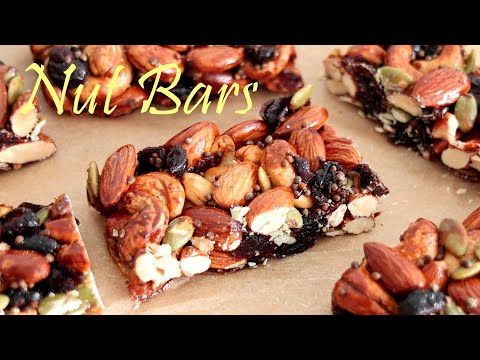 Видео: Все хотели рецепт! Так здорово и невероятно вкусно! Nut Bars(Энергетические бары)