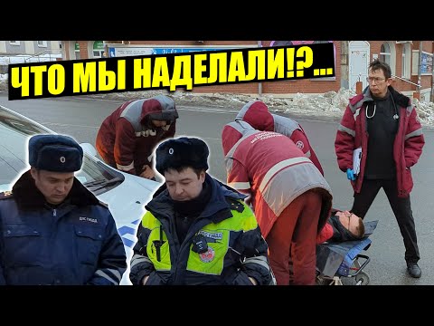 Видео: ▶️ ДПС-шериф Огарков СОРВАЛСЯ 🔥 и НАЕХАЛ патрульным авто на юриста Антона Долгих 🔥 Врач ДОБИЛ!