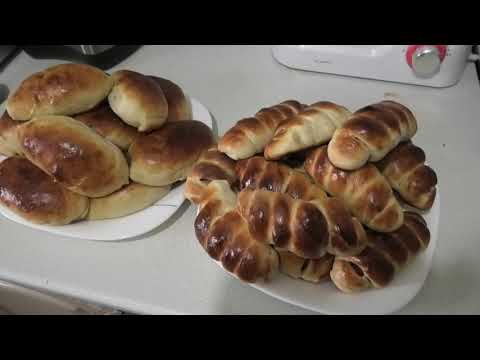 Видео: Пеку Пироги с Капустой и Сосиской!