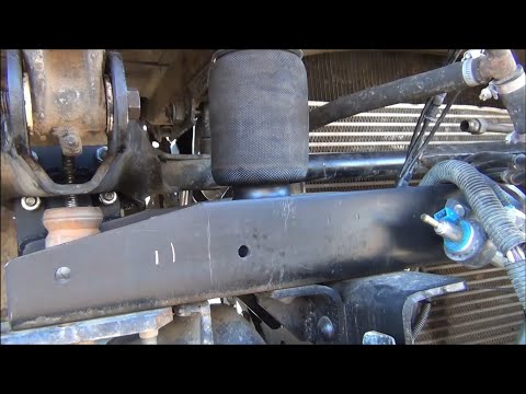 Видео: камаз 65225,  пневмо подвеска кабины