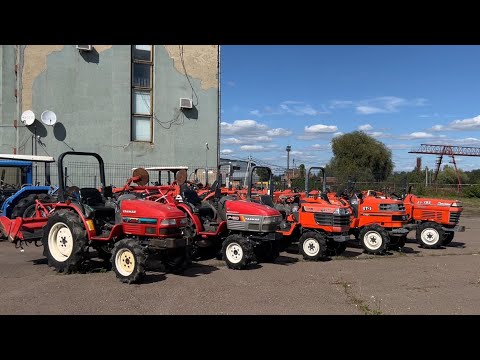 Видео: Акційні японські міні трактори🚜 ціна 🔥у VRM-Техніка🇺🇦в м.Рівне