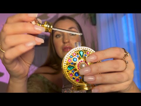 Видео: ASMR| по русски Perfume Parlor + Freeze dried treats