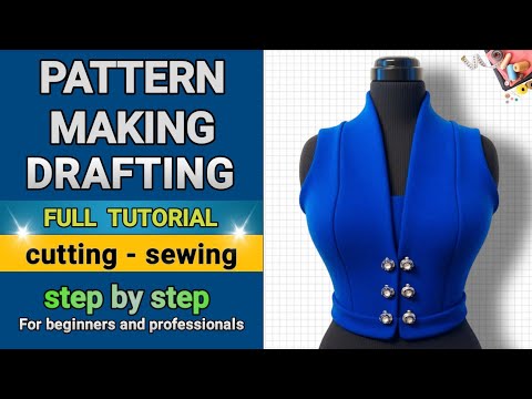 Видео: Лиф и вырез: пошаговое проектирование выкройки, раскрой, шитье и подгонка по манекену
