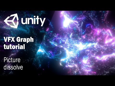 Видео: Гайд как сделать растворение картинки частицами в Unity VFX Graph