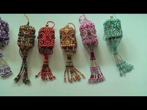 Видео: Вышитые елочные игрушки MillHill, Dimensions, Brooke's Books, Meg Evershed