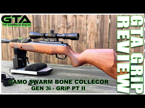 Видео: Gamo Swarm Bone Collector Gen3i – Обзор GRiP, часть II – Путь к пневматическому оружию
