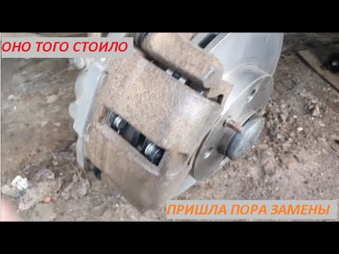 Видео: ЗАМЕНА ЗАВОДСКИХ ТОРМОЗНЫХ ДИСКОВ НА ЛАДЕ ГРАНТА