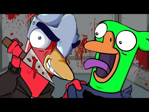 Видео: АМОНГУСЬ! ЭТИ УТКИ УСТРОИЛИ ГУСИНЫЕ РАЗБОРКИ! - Goose Goose Duck!