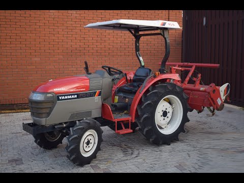 Видео: Мини трактор Японский Yanmar RS 27