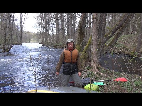 Видео: Весенний сплав по реке Серёжа