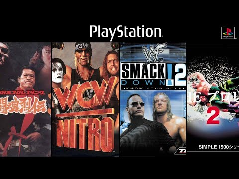 Видео: Реслинг-игры для PS1