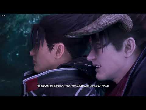 Видео: TEKKEN 8: Сцена боя Джина против Дьявола Джина. Кинематографический сюжет Tekken.