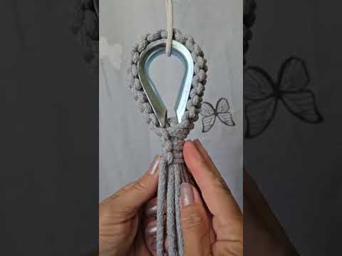 Видео: Ч1. "Небесная лазурь" макраме-люлька: Плетем уют сами! ☁️💙