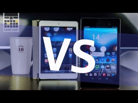 Видео: Asus Nexus 7 (2013) vs iPad mini - Сравнение Производительности, Многозадачность и Браузеры