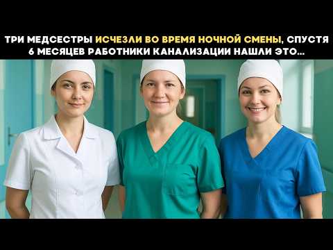 Видео: Три медсестры исчезли во время ночной смены, а спустя 6 месяцев работники канализации нашли это...