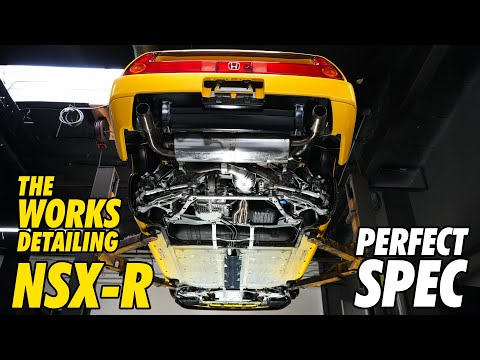 Видео: Священный Грааль: трансформация Type-R: глубокая очистка NSX-R, коррекция покраски, PPF