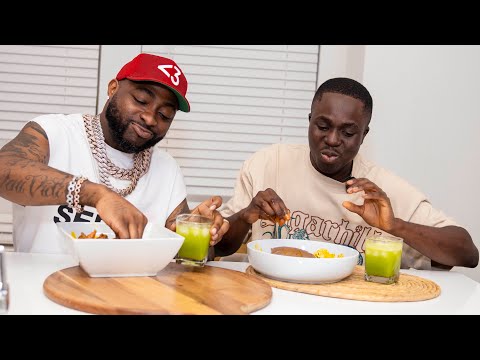 Видео: Давидо готовит и ест амалу у меня дома 🤯