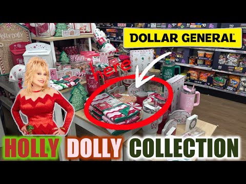 Видео: DOLLAR GENERAL🚨ОНА ЗДЕСЬ… РОЖДЕСТВЕНСКАЯ КОЛЛЕКЦИЯ HOLLY DOLLY 🎄 #dollargeneral #shopwithme #new