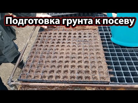 Видео: Подготовка Теплицы к Посеву / Подготовка грунта к посеву Томата