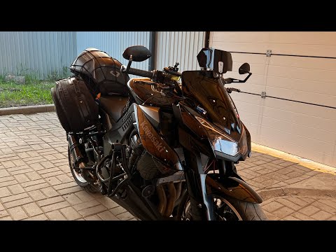 Видео: Отпуск на Kawasaki Z1000. Тамбов - Сочи. Классный дальняк на стритухе.