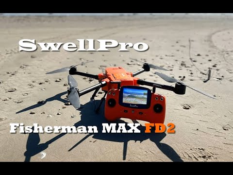 Видео: Квадрокоптер для рыбалки SwellPro Fisherman MAX FD2 | обзор