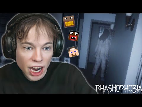 Видео: ФРЕДЖ, ФЫВФЫВ, ФИР и ПИСКОСТРОЙ ПУГАЮТСЯ в PHASMOPHOBIA! 🤣