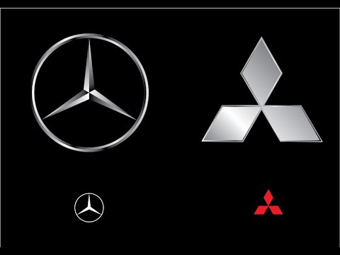 Видео: Функция Average или как быстро создать логотип Mercedes-Benz и Mitsubishi в Иллюстраторе