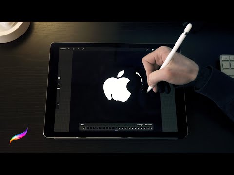 Видео: Анимация логотипа Liquid Apple | Учебное пособие Procreate