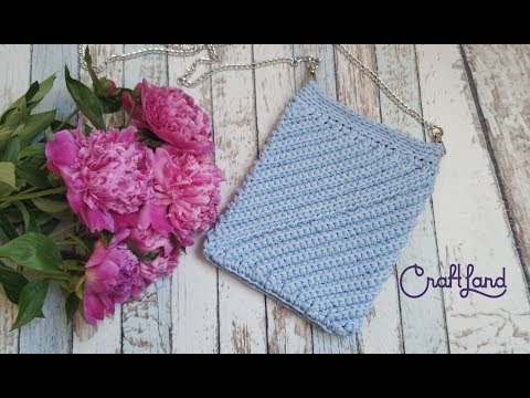 Видео: Сумка из трикотажной пряжи (мастер-класс)