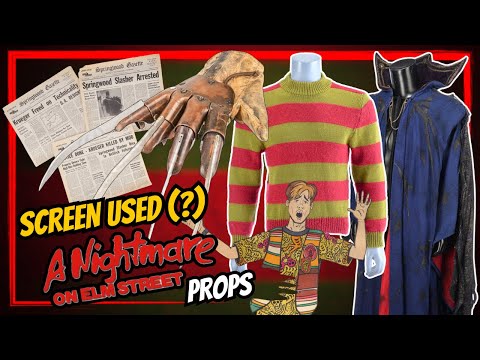Видео: Еще больше экранного реквизита из фильма «Кошмар на улице Вязов» | Где они сейчас?