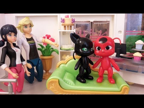 Видео: Тикки полюбила Плагга? Видео из игрушек "Леди Баг и Супер-Кот"