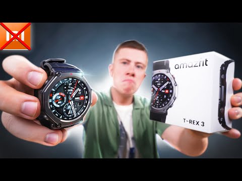 Видео: AMAZFIT T-REX 3 – Лучше Xiaomi и Huawei? Топовые Умные Часы в 2025 Году! До 27 Дней Работы, Карты