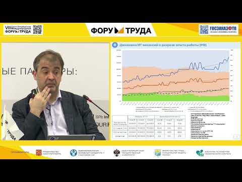 Видео: Форум труда 2024: Аналитические модели развития кадрового рынка.  Джума Владимир, ФГБУ «ВНИИ труда»