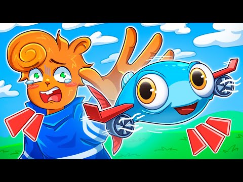 Видео: 😭 МОЯ РЫБА-САМОЛЁТ СБЕЖАЛА | I’am fish