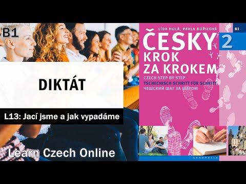 Видео: Чешский шаг за шагом 2 (B1) – Урок 13 – ДИКТАНТ