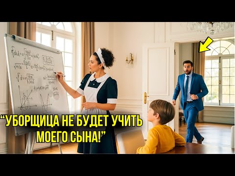 Видео: Миллиардер Увидел Как Горничная Учит Его Сына Математике И Впал В ЯРОСТЬ...