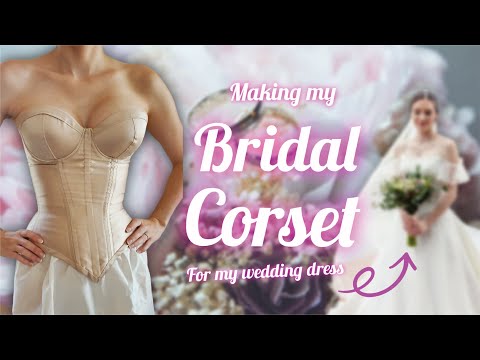 Видео: Изготовление корсета для моего свадебного платья