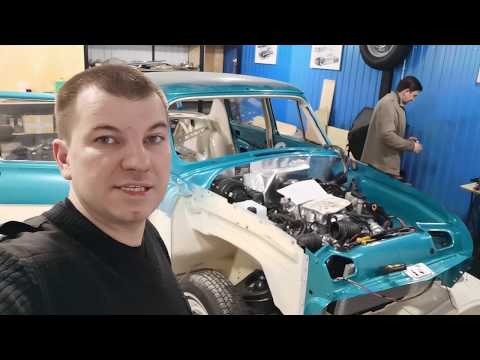 Видео: Электрика в ретро авто газ21 с мотором v8