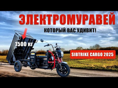 Видео: ГРУЗОВОЙ СКУТЕР SIBTRIKE PRO CARGO 2025 - ХОЗЯЙСТВЕННЫЙ ПАРЕНЬ!
