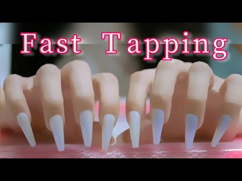 Видео: ASMR Длинные ногти/Расслабляющее время с быстрым постукиванием
