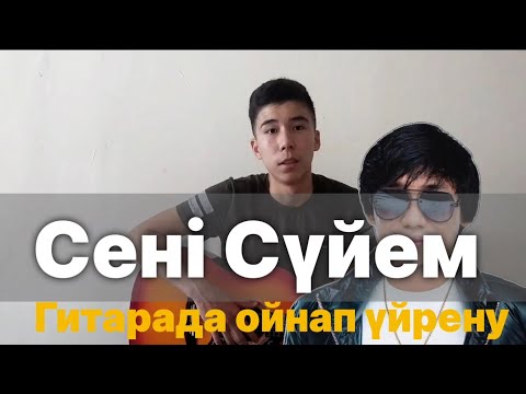 Видео: Сені сүйем-Қайрат Нұртас.Гитарада ойнап үйрену