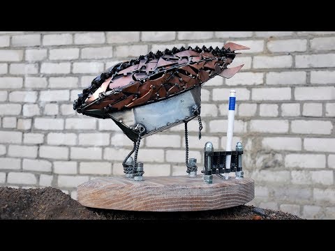 Видео: DIY Подставка Для Ручек "Суровый Дирижабль" :)