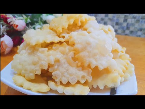 Видео: Очень простой и лёгкий рецепт! ХРУСТЯЩИЙ ХВОРОСТ! Тает во рту!