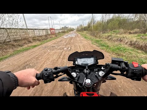 Видео: Индийский мотоцикл TVS APACHE 200. Тест-драйв. Как едет Апач с 4х клапанным двигателем.