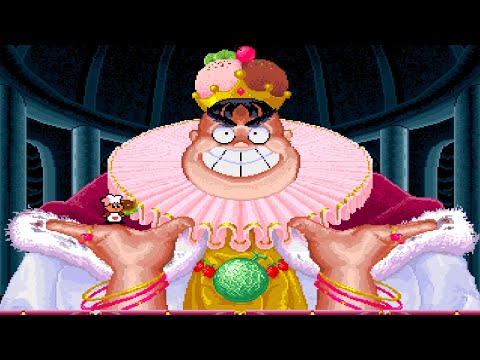 Видео: Super BurgerTime (Аркада) Все боссы (без урона)