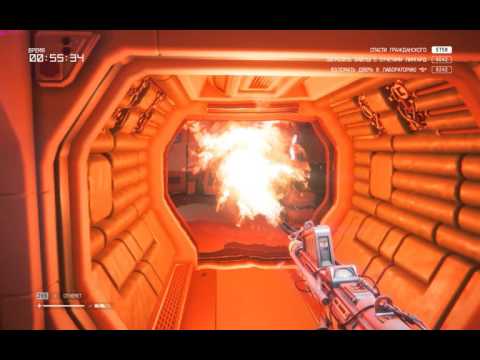 Видео: Alien Isolation. DLC Корпоративная этика. Ренсом. Corporate Lockdown, Rensom. Rus comments